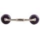 Purple Crackle Ceramic Bridge Handle
